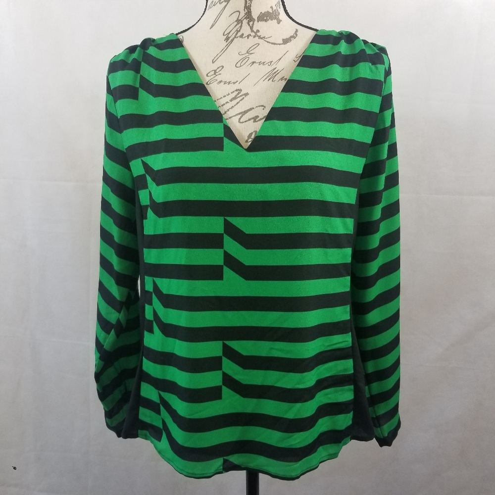 Worthington Striped Blouse Size PL